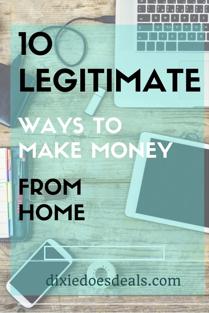 can you legitimately make money from home